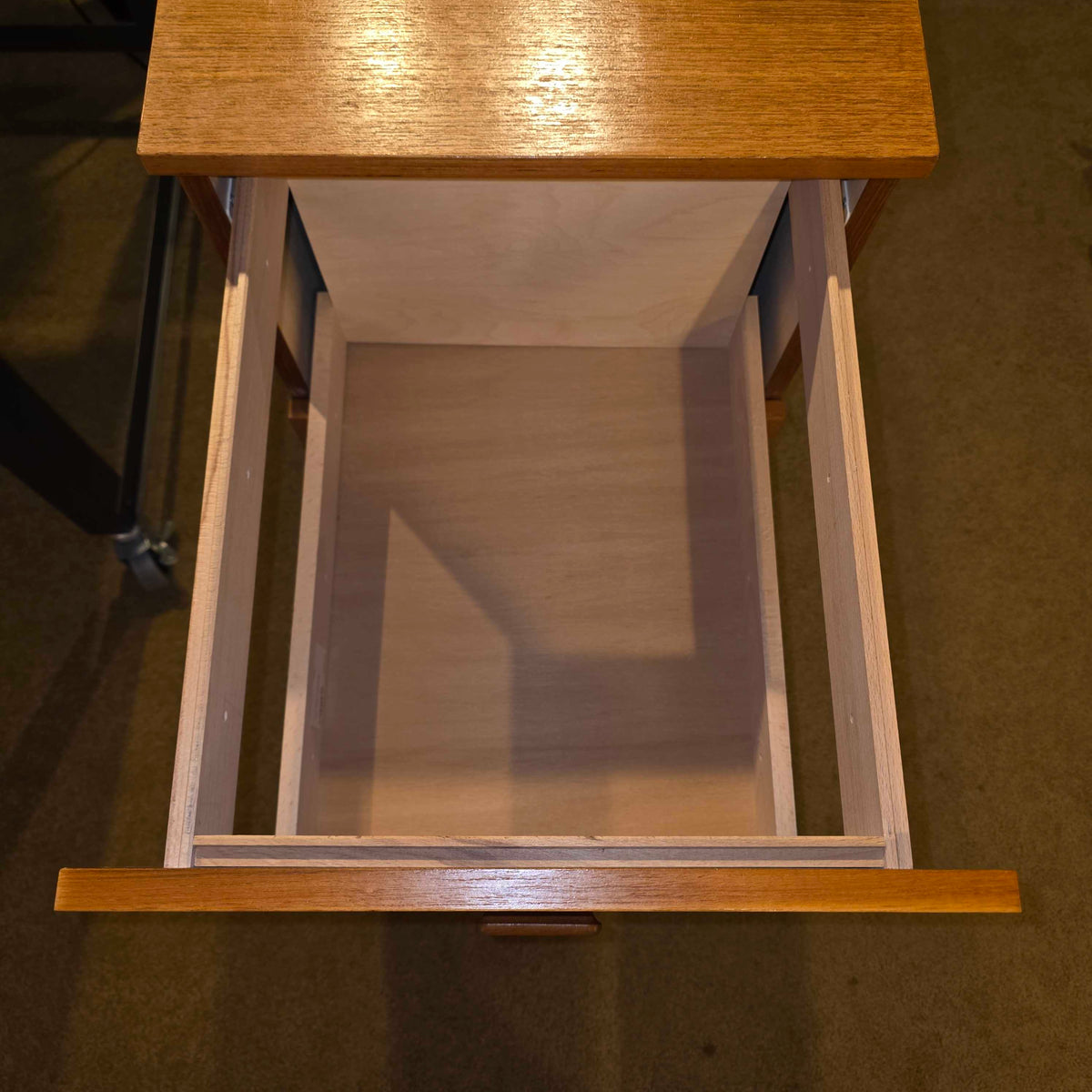 Teak Filing Cabinet