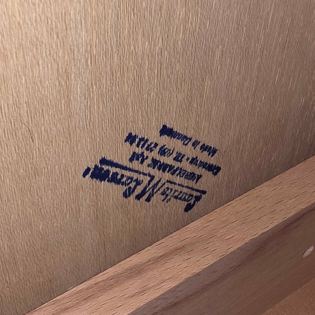 Teak Filing Cabinet