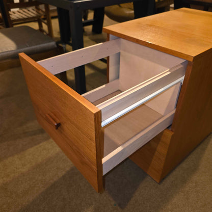 Teak Filing Cabinet