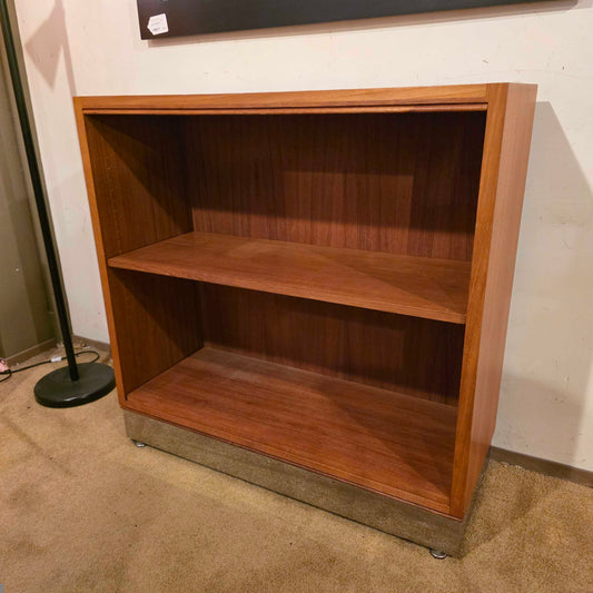 Metal Base Low 2 Tier Bookshelf