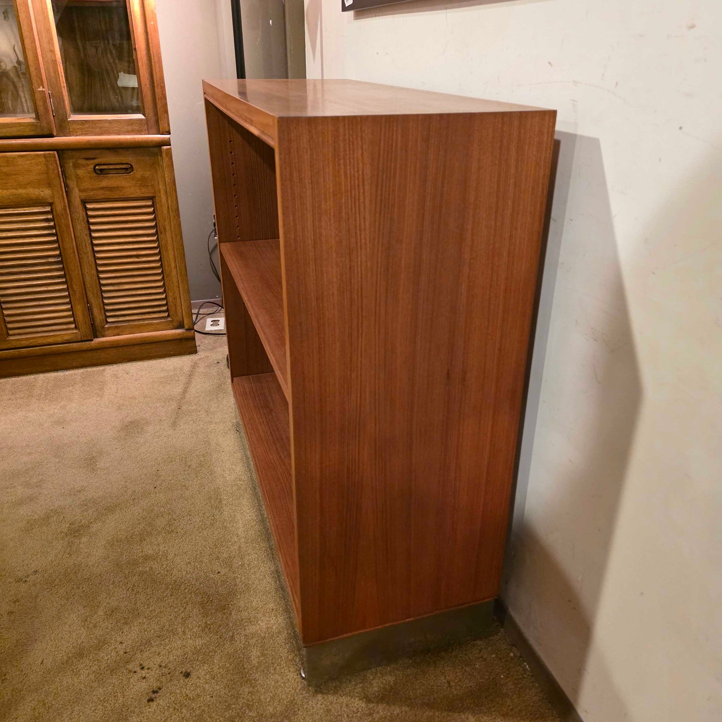 Metal Base Low 2 Tier Bookshelf