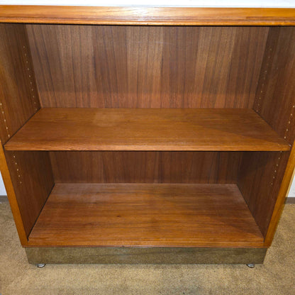 Metal Base Low 2 Tier Bookshelf