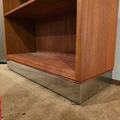 Metal Base Low 2 Tier Bookshelf