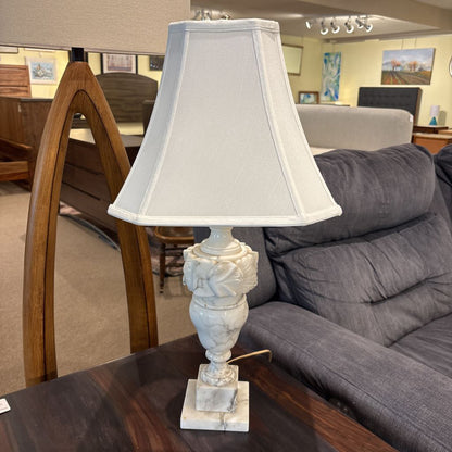 Vintage Alabaster Table Lamp