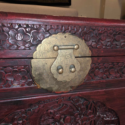 Red Tone Asian Chest