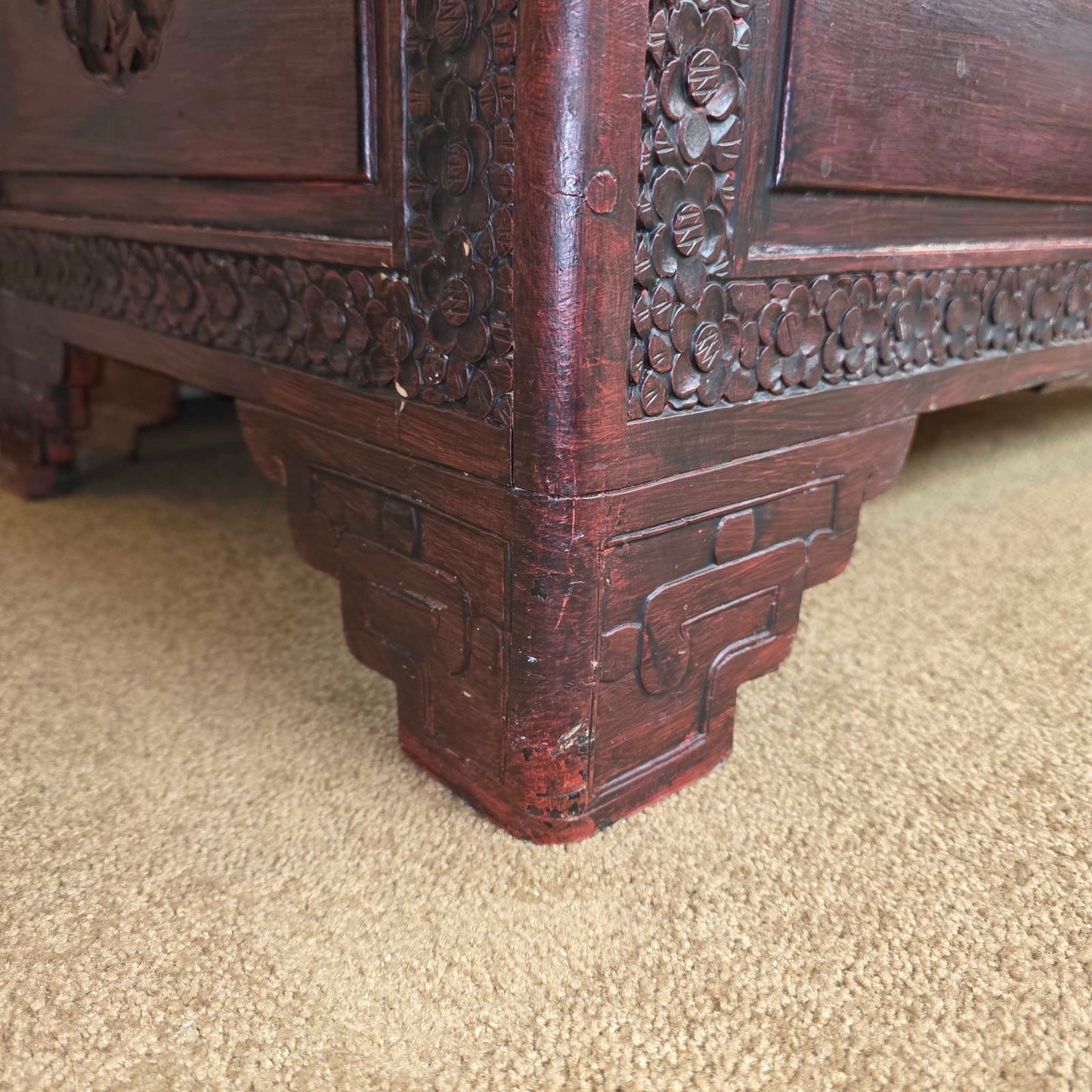 Red Tone Asian Chest