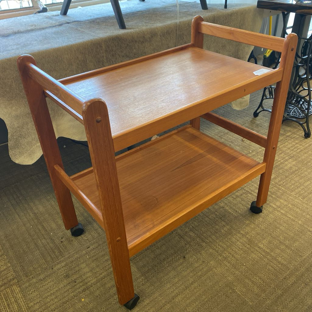 Teak Bar Cart (AS IS)