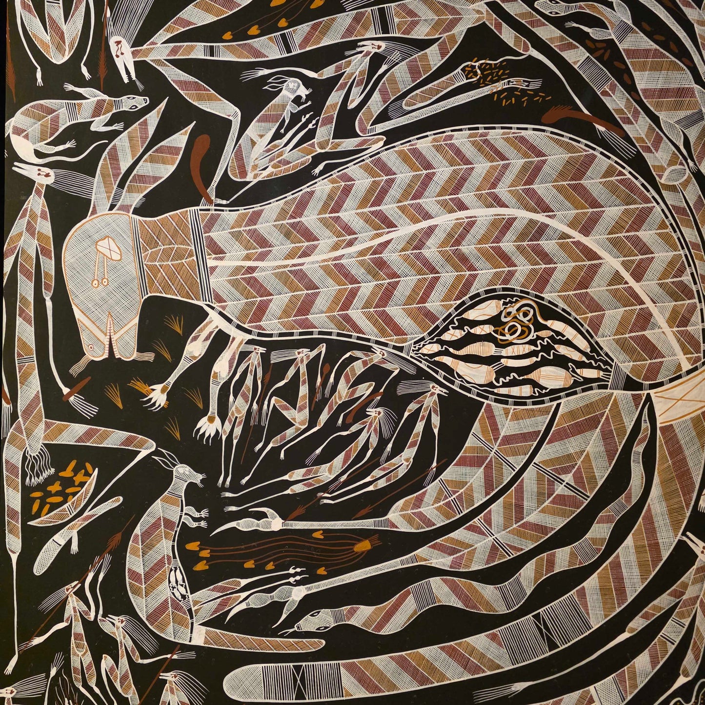 Edward Blitner Balingama Spirit Aborignal Painting
