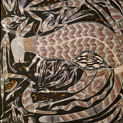 Edward Blitner Balingama Spirit Aborignal Painting