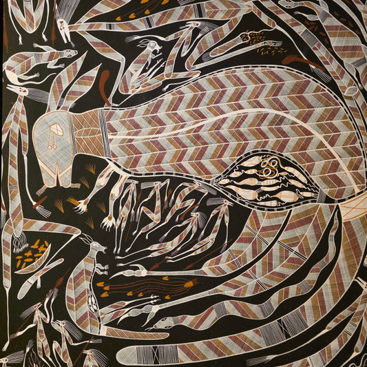 Edward Blitner Balingama Spirit Aborignal Painting
