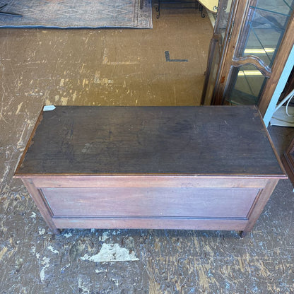 Antique Panel Style Blanket Chest