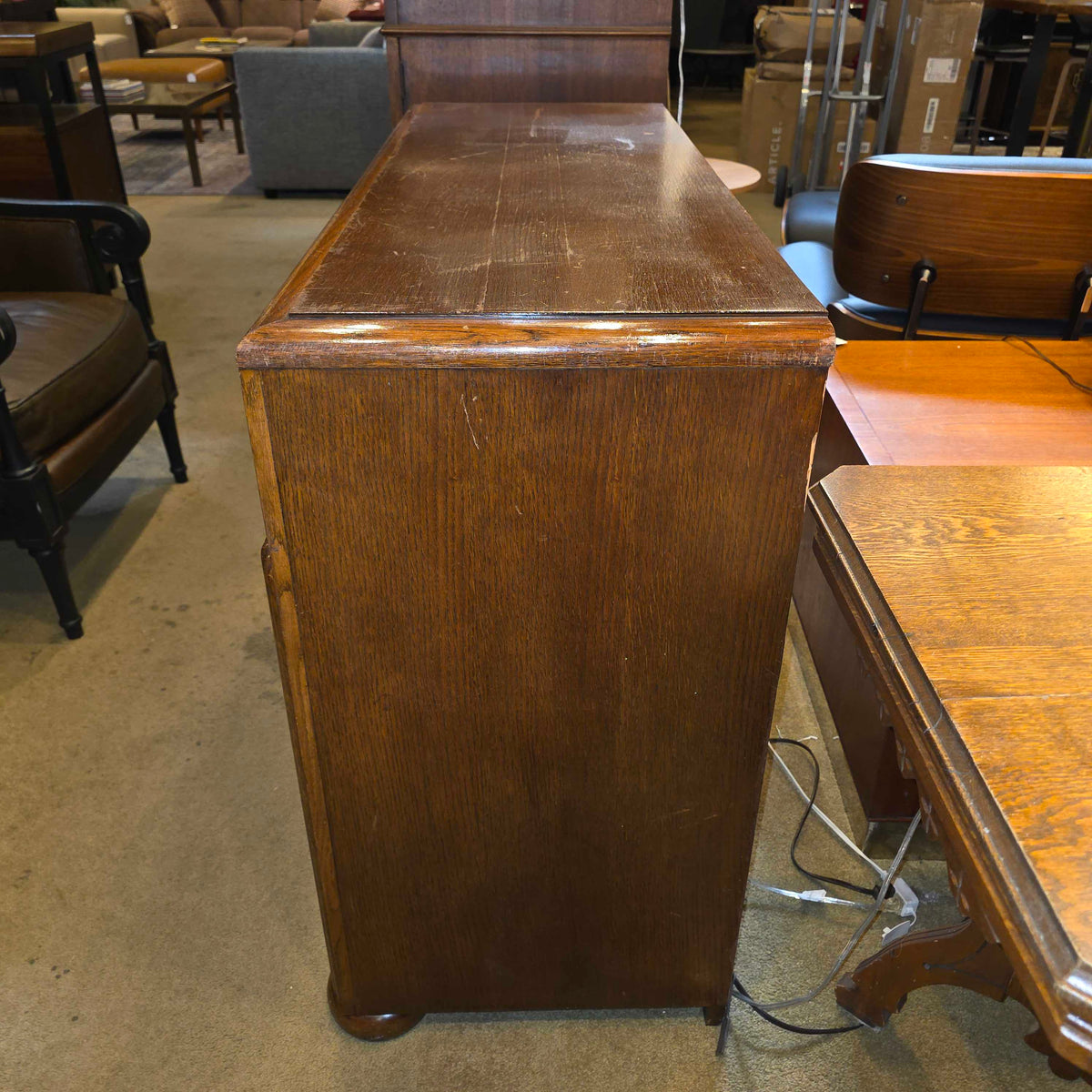 Vintage Charming Oak Buffet