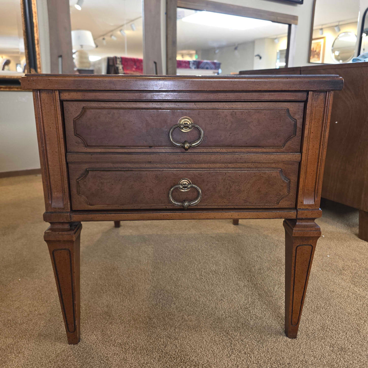 Marble Top Nighstand (AS IS- Chip)