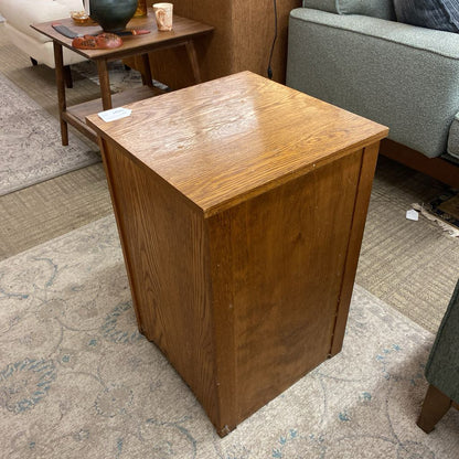 Vintage Wood Side Cabinet (AS IS)