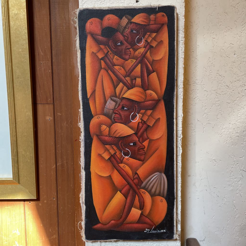 Tribal Buddies in Orange