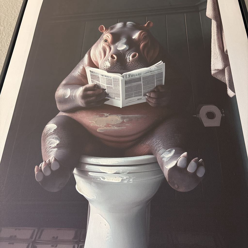 Toilet Hippo