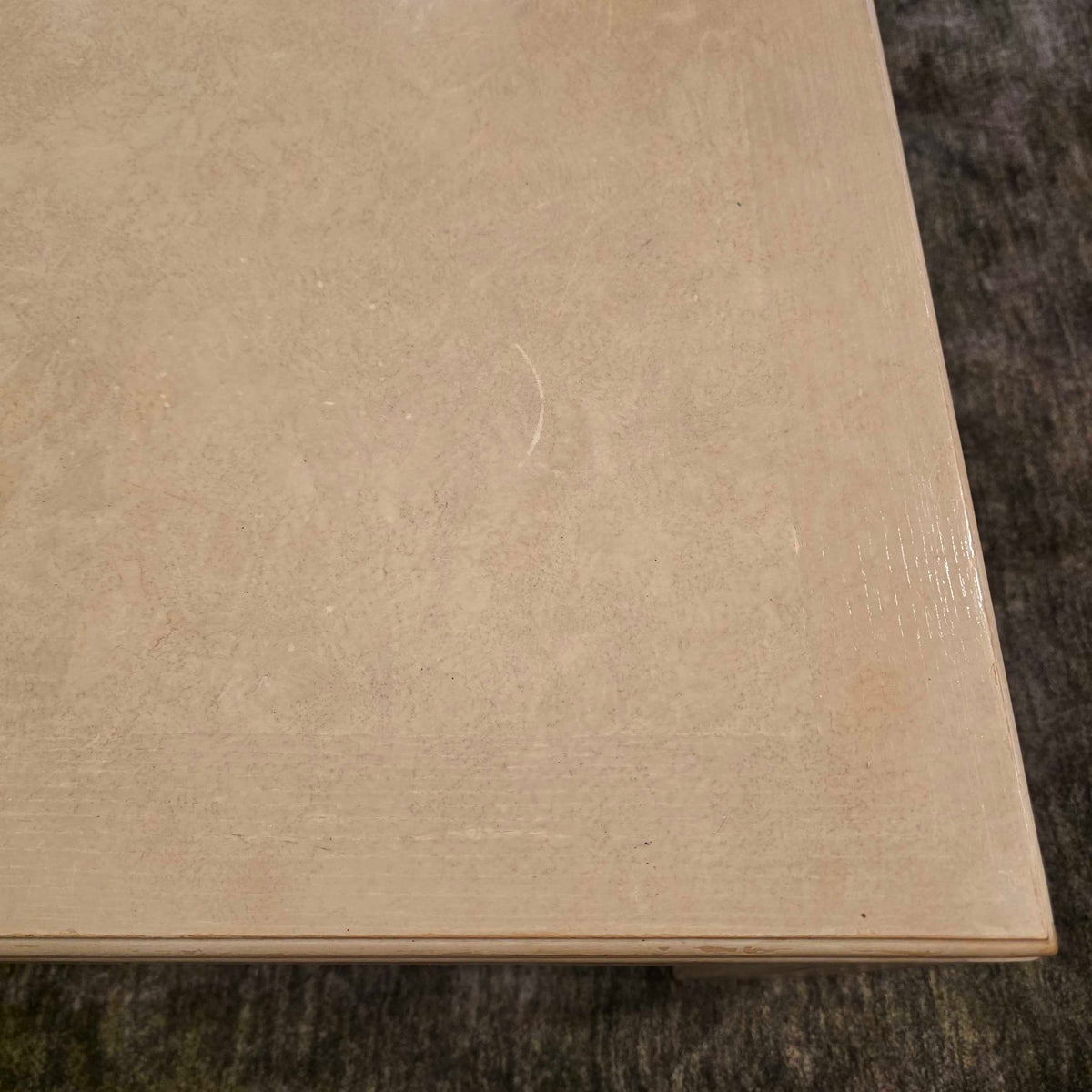 Henredon Cream Large Rectangular Coffee Table