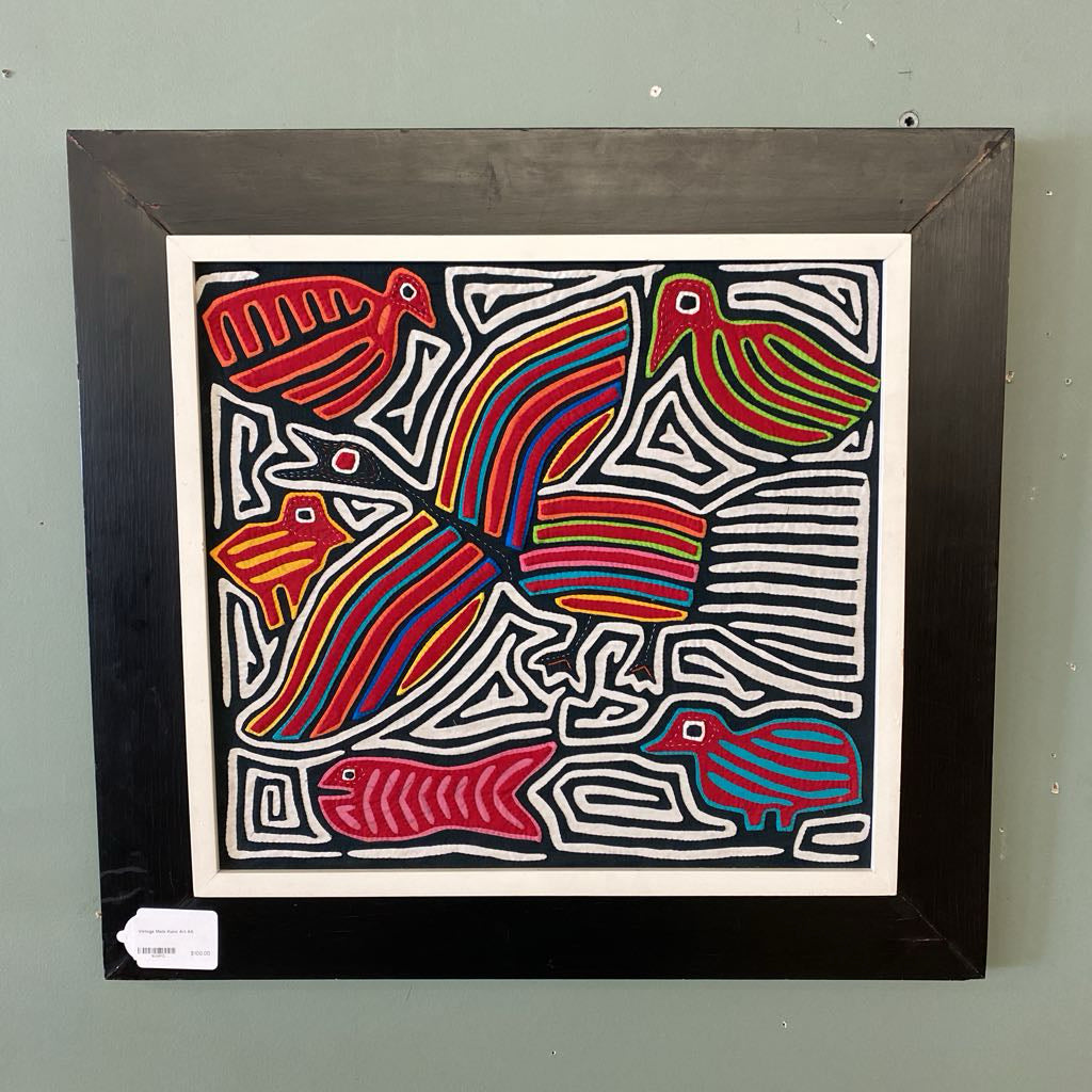 Vintage Mola Kuna Art