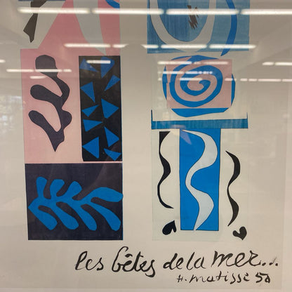 MATISSE BEAST OF THE SEA Print (AS IS)