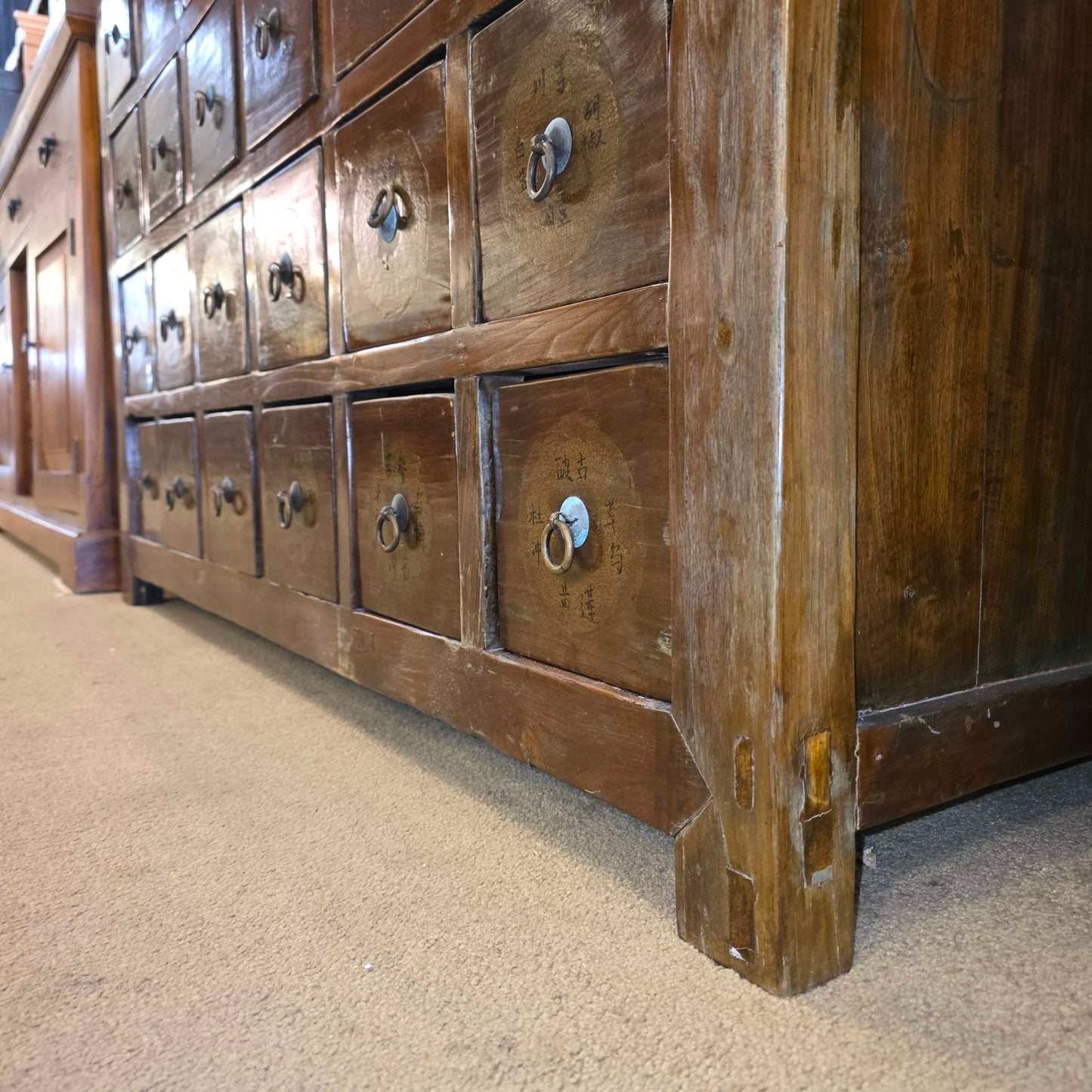 Antique 24 Drawer Chinese Apothecary Cabinet