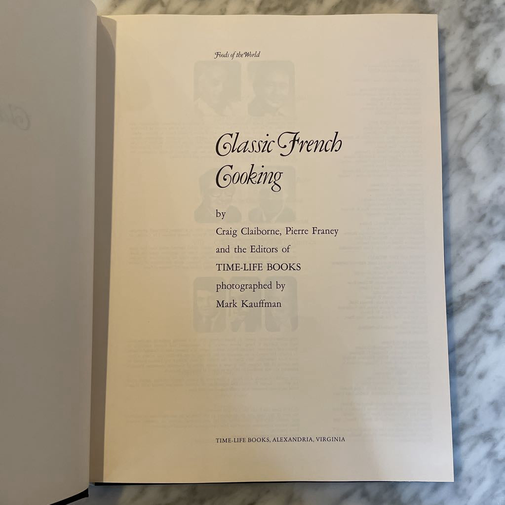 Cuisines of the World Classic French