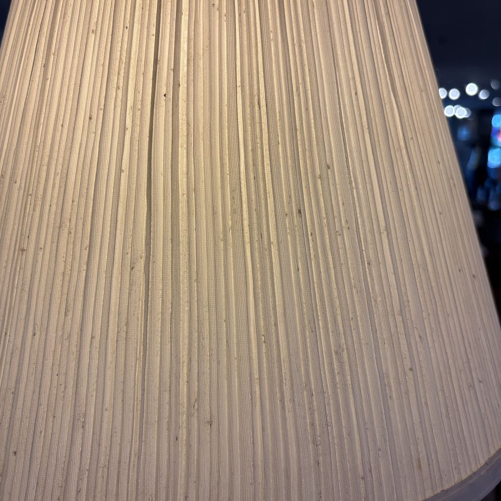 Ceramic Table Lamp w/Painted Bird Decor