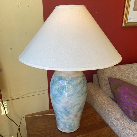 Vintage Multi Color Brush Texture Design Table Lamp LAMPS