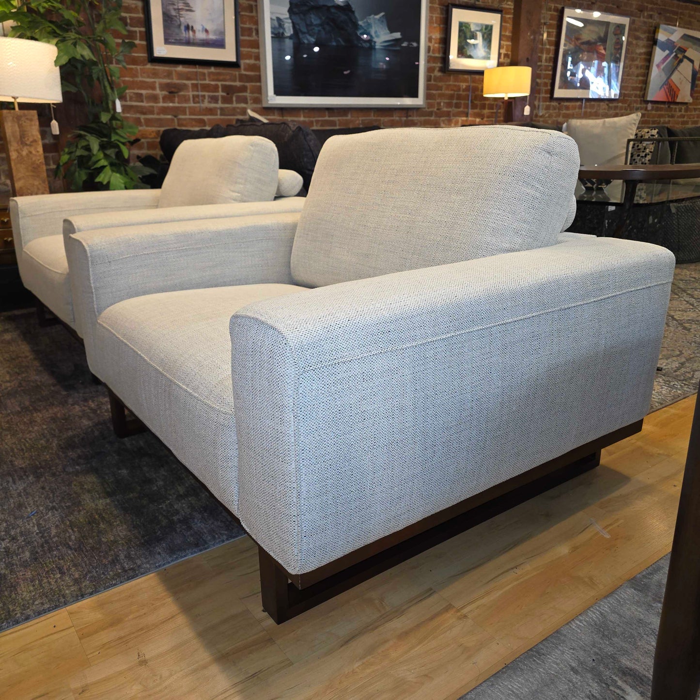 Gedser Cream Accent Chair