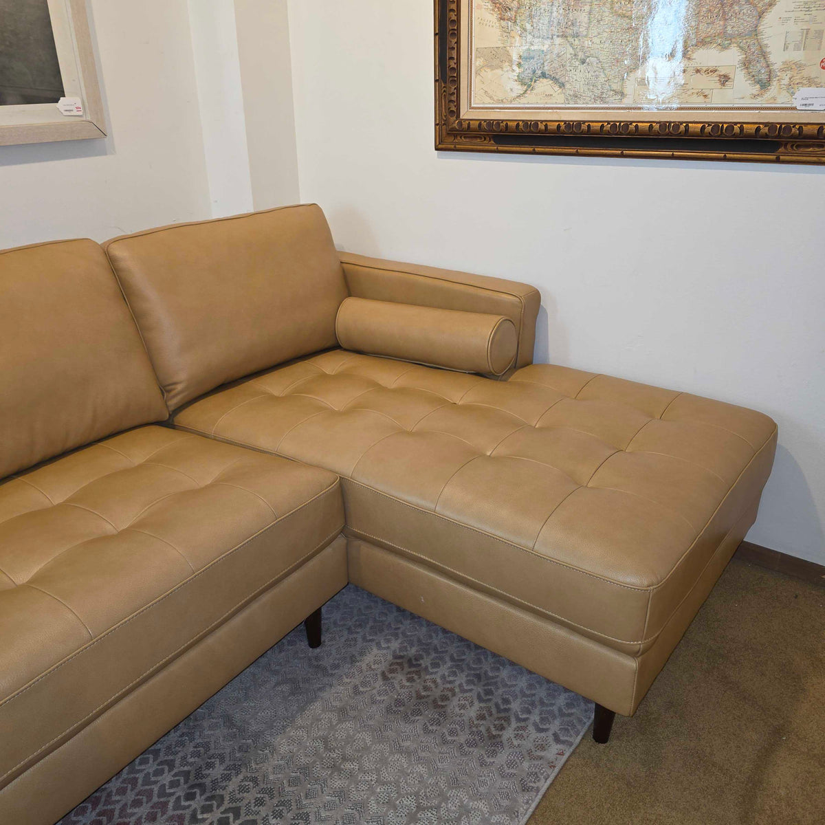 Malmo Dune Leather RAF Sectional