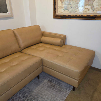 Malmo Dune Leather RAF Sectional
