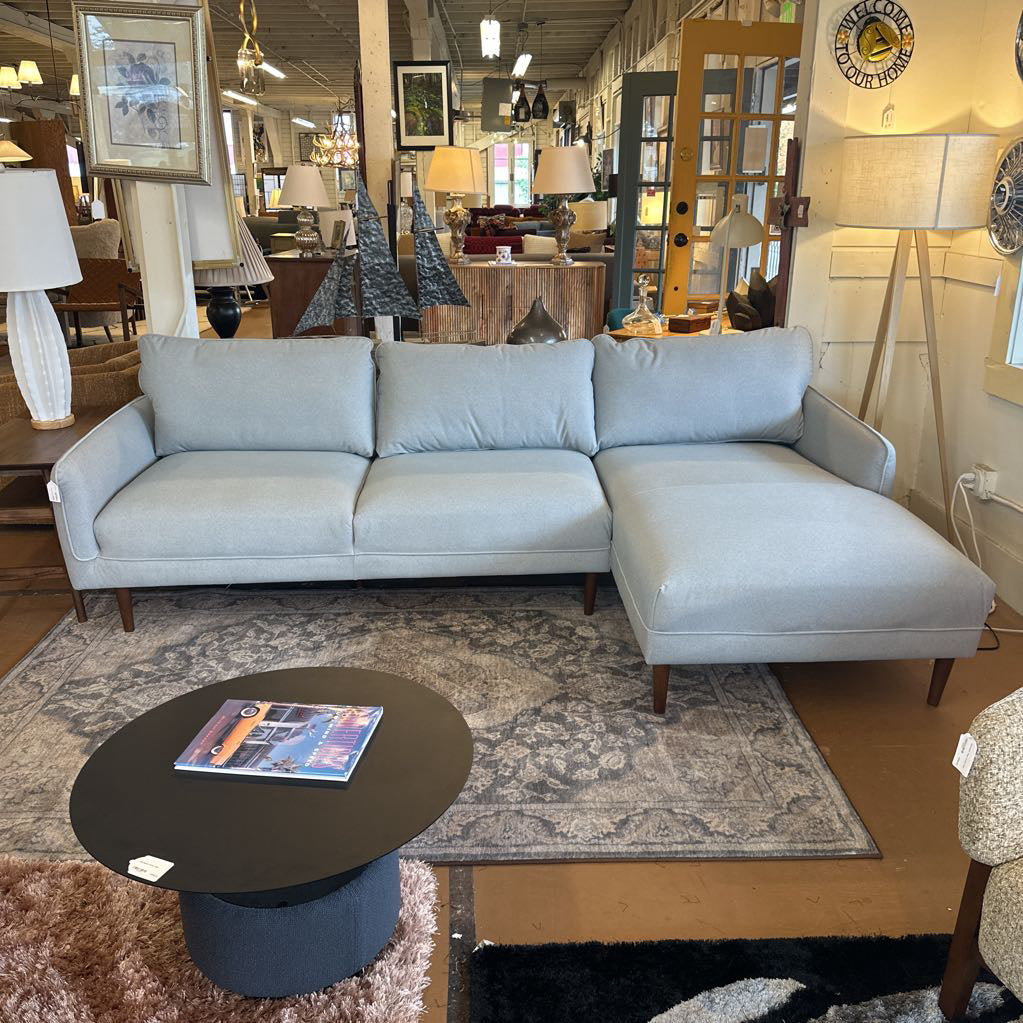 Egersund Dove Grey RAF Chaise Sectional
