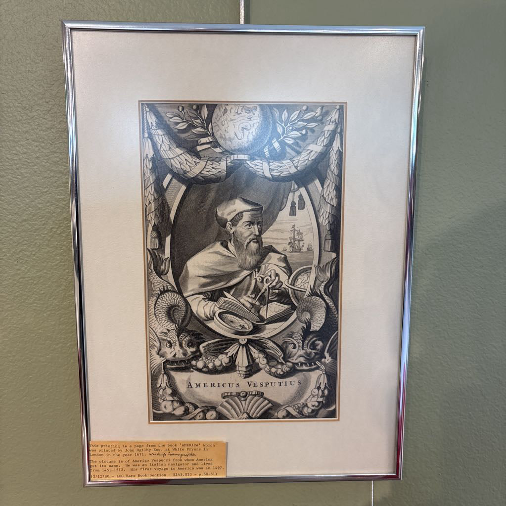 Americus Vesputius Print