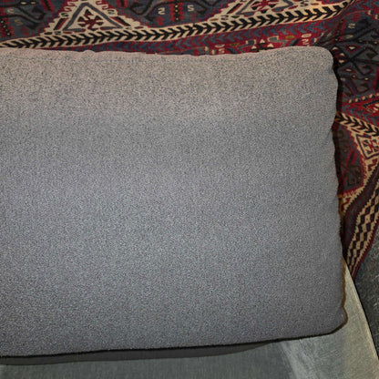 Gray Two Seat Low Sitting Sofa