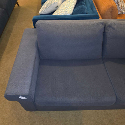 Gray Two Seat Low Sitting Sofa