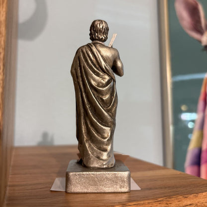 Silver Toned Jupiter Figure
