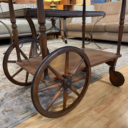 Vintage Drop Leaf Tea Cart C BAR CARTS