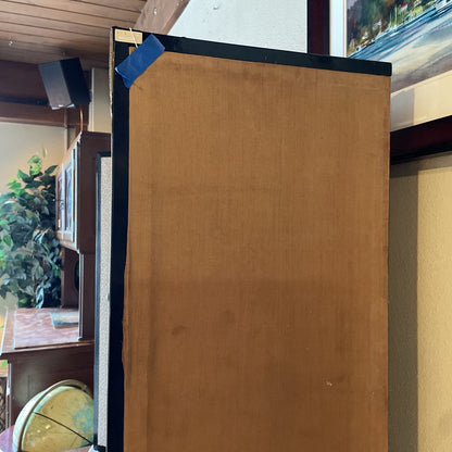 4 Panel Crane Motif Screen