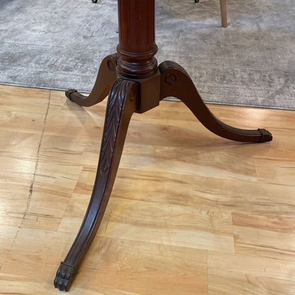 Vintage Mersman Pie Crust Pedestal Table C SIDE TABLES