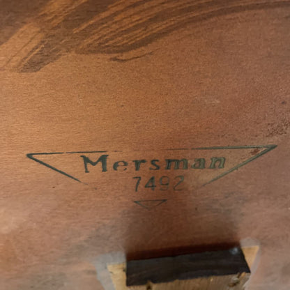 Vintage Mersman Pie Crust Pedestal Table C SIDE TABLES
