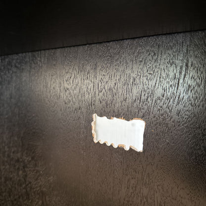 Tall Black Book Case