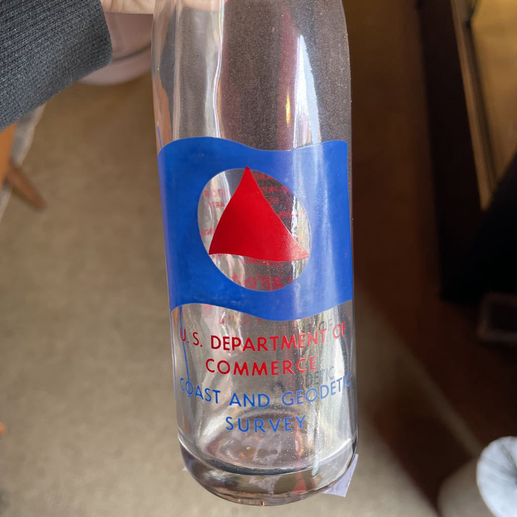 Coast and Geodetic Survey Drift Bottle