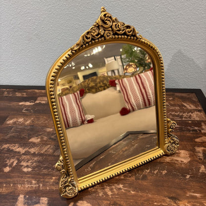 Gold Frame Small Mirror