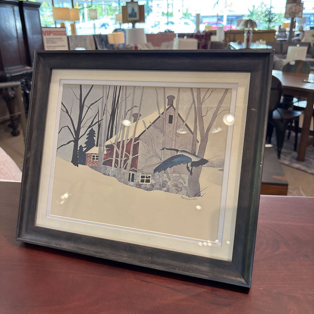 Winter Landscape by: Henderson