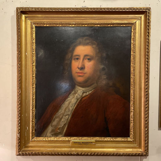 Antique General Washington Painting ART