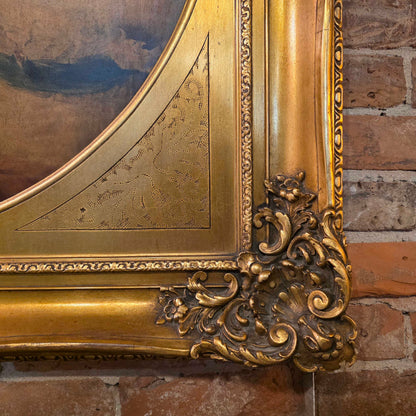 The Calmady Children Reproduction in Ornate Frame