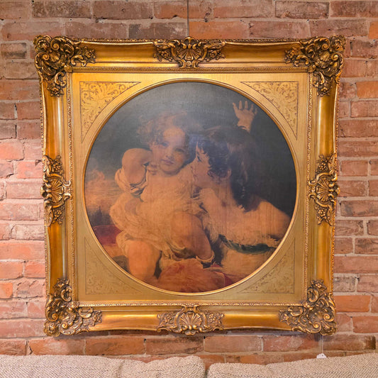 The Calmady Children Reproduction in Ornate Frame ART