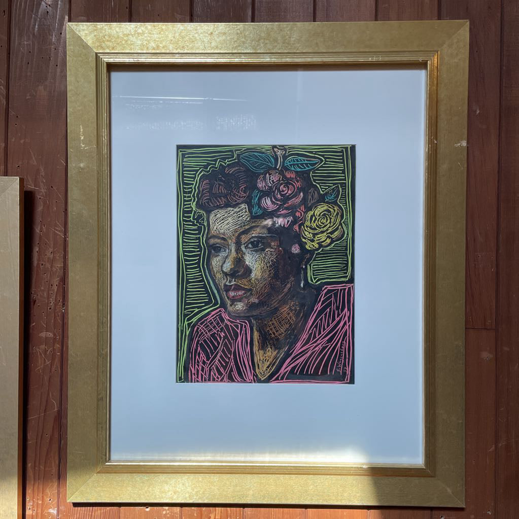 Billie Holiday by Silvia Wagensberg