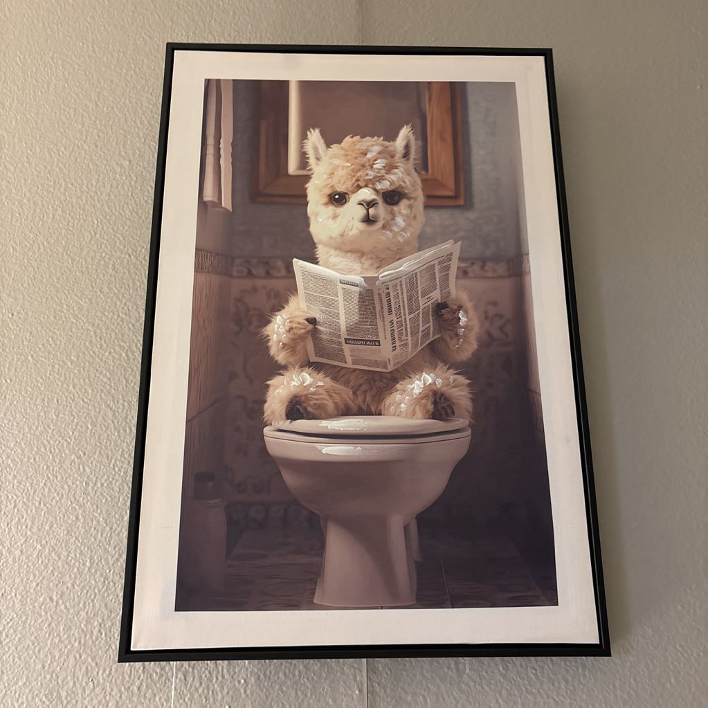 Toilet Alpaca