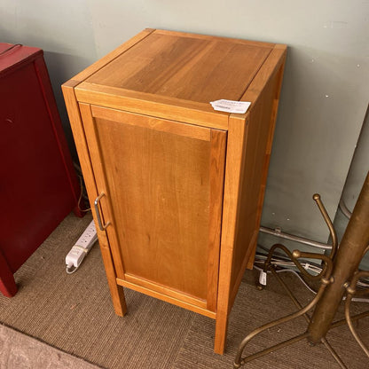 Light Wood Side Cabinet