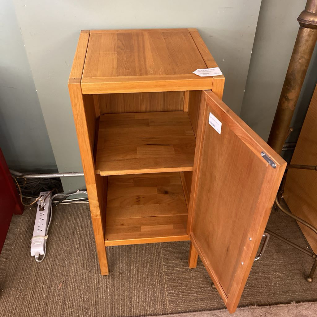 Light Wood Side Cabinet